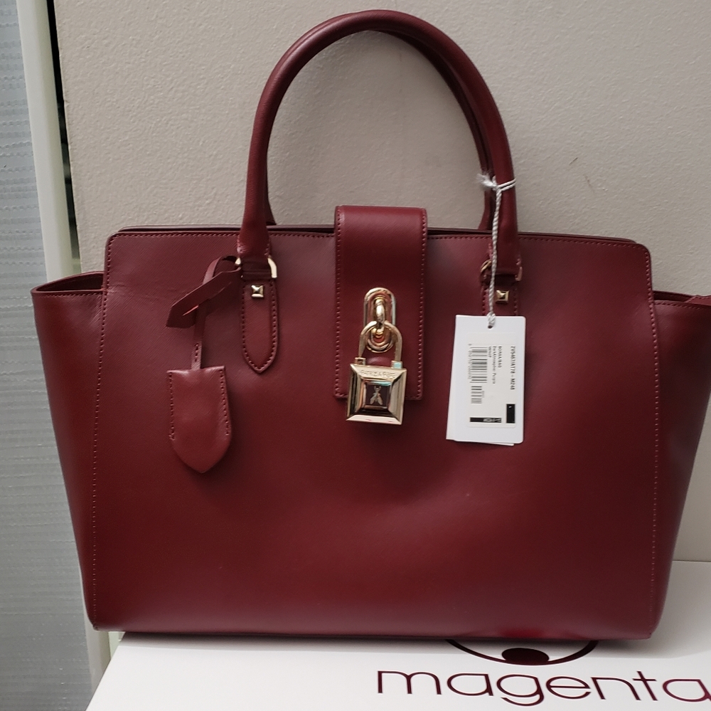 New with Tags Patrizia Pepe Leather Work Tote
